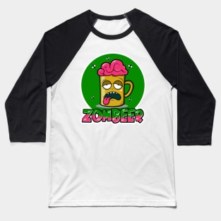 Drunk Halloween Graphics Baseball T-Shirt